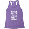Be A Super Hero For Animals Go Vegan! Racerback Tank