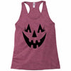beauty face pumpkin Racerback Tank