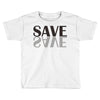 save black Toddler T-shirt