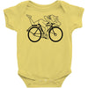 Albert Hofmann LSD Funny Retro Bicycle Day Baby Bodysuit