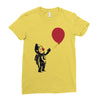 the balloon fairy Ladies Fitted T-Shirt