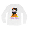 kitty halloween Long Sleeve Shirts