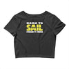 born to sail forced to work Crop Top