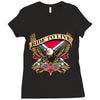 ride to live Ladies Fitted T-Shirt
