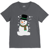 christmas snowman V-Neck Tee
