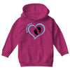 Baby Boy with Heart Any Name Customized Youth Hoodie