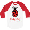 lady bug 3/4 Sleeve Shirt