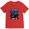 I May Not Be Perfect But My Cat Loves Me V-Neck Tee