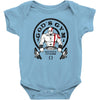 god's gym Baby Bodysuit