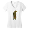 Bear in The Forest Women's V-Neck T-Shirt