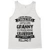 Super Cool Granny Of A Freaking Awesome Grandson Tank Top