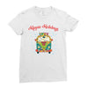 hippie holidays Ladies Fitted T-Shirt