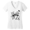trollface steamboat Women's V-Neck T-Shirt