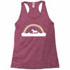 Rainbow Unicorn Racerback Tank