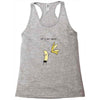 let's get naked Racerback Tank