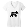 baby bear Women's V-Neck T-Shirt