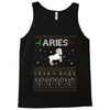 aries  christmas ugly sweater Tank Top
