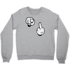 mickey fuck you rouge Crewneck Sweatshirt
