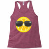 Lemon with Glasses Racerback Tank