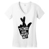 things will work out Women's V-Neck T-Shirt