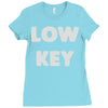 low key Ladies Fitted T-Shirt