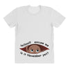 November Peeking Out Baby Boy All Over Women's T-shirt