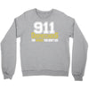 911 dispatcher heroes Crewneck Sweatshirt