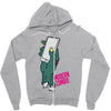 modern zombie Zipper Hoodie
