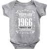 vintage made in 1966 perfectly aged a living legend Baby Bodysuit