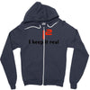 i2 keep it real Zipper Hoodie