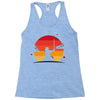 Samurai Sunset Racerback Tank