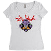 neon genesis evangelion Women's Triblend Scoop T-shirt