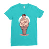 delicioussss! Ladies Fitted T-Shirt