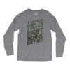 zombie right behind Long Sleeve Shirts