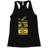 deformed jesus Racerback Tank