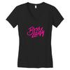 BOSS LADY Women's V-Neck T-Shirt