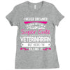 I Never Dreamed I d Grow Up To Be A Super Cute Veterinarian Ladies Fitted T-Shirt