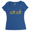 bebe Women's Triblend Scoop T-shirt