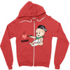 Cute Baby Painter's Mom Love Zipper Hoodie