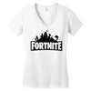 fortnite Women's V-Neck T-Shirt