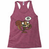 zombie ardilla Racerback Tank