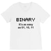 binary V-Neck Tee