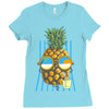 pineapple sunbathe Ladies Fitted T-Shirt
