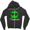 cider (cyder cyber) punk drinking apple west country rough scrumpy Zipper Hoodie