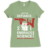 embrace science Ladies Fitted T-Shirt