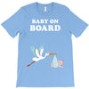 Baby On Board with Stork T-Shirt