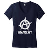 anarchy Women's V-Neck T-Shirt