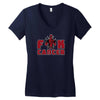 fuck cancer Women's V-Neck T-Shirt