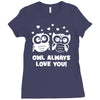 owl always love you Ladies Fitted T-Shirt