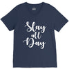 slay all day V-Neck Tee